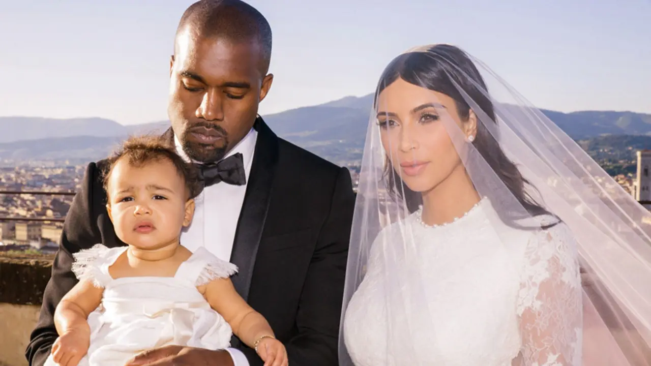  Kim Kardashian dan Kanye West