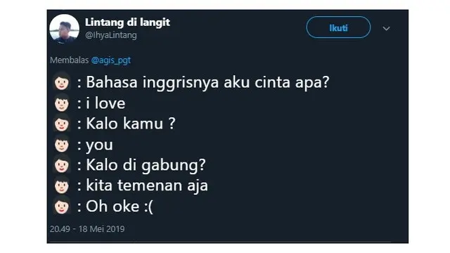 Plesetan Netizen Soal Gabungan Kata Bahasa Inggris ini Bikin Tepok Jidat