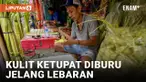 Jelang Idul Fitri, Penjualan Janur dan Kulit Ketupat Lebaran Mulai Ramai