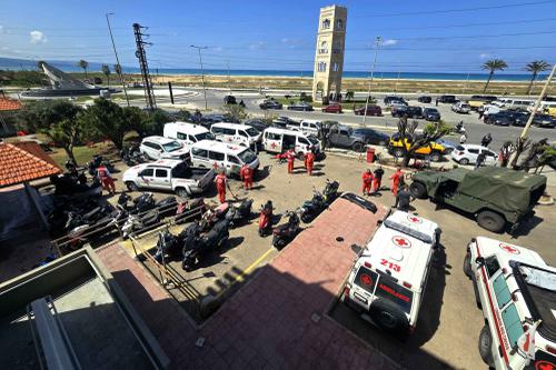 Serangan Udara Israel Hantam Markas Palang Merah Lebanon