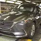 Generasi terbaru Mazda CX-9 resmi diproduksi di pabrik Mazda yang berada di Ujina Plant No 1, Hiroshima, Jepang.