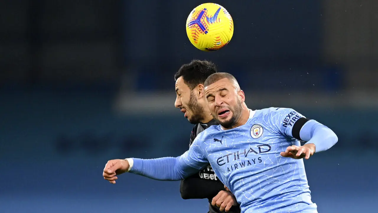 FOTO: Riyad Mahrez Cetak Hattrick, Manchester City Pesta Gol ke Gawang Burnley