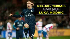 Video gol-gol terbaik jarak jauh gelandang Real Madrid, Luka Modric, di La Liga.