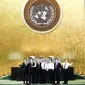 BTS beri pidato di sidang PBB, RM dan Jimin pun kenakan jam tangan mewah/dok. Instagram United Nation