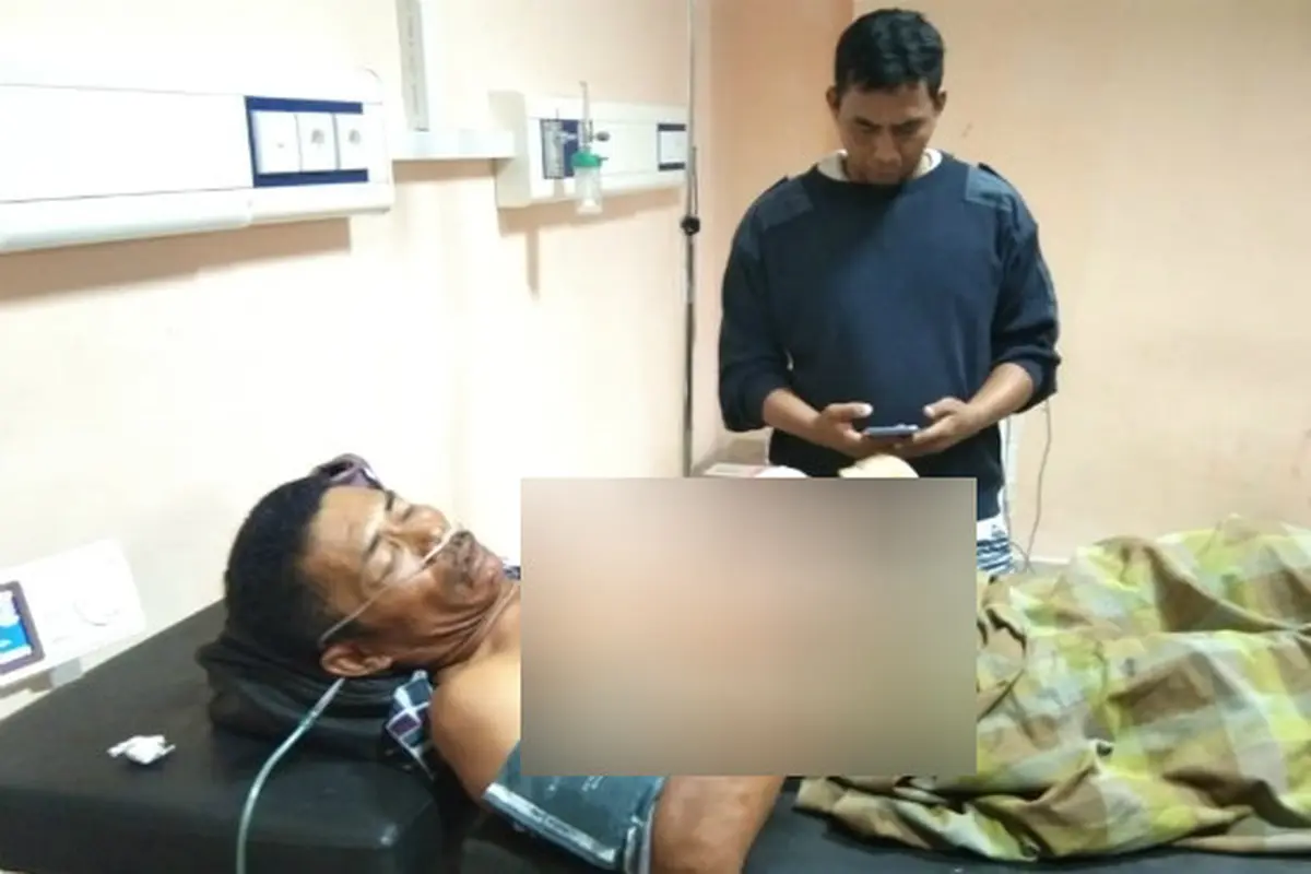 Benda Misterius Meledak di Atas Perahu Seorang Nelayan di Polman