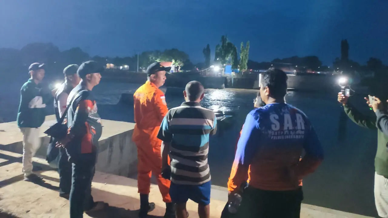 mahasiswa hilang saat rafting di bendungan indramayu
