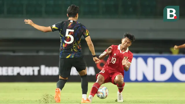 Timnas Indonesia U-17 vs Timnas Korea Selatan U-17