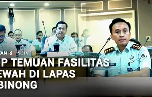 RDP Temuan Fasilitas Mewah di Lapas Cibinong
