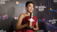 Aqeela Calista Kaget Menang SCTV Music Awards 2025, Bawa Pulang Piala Lagu Remake Paling Ngetop