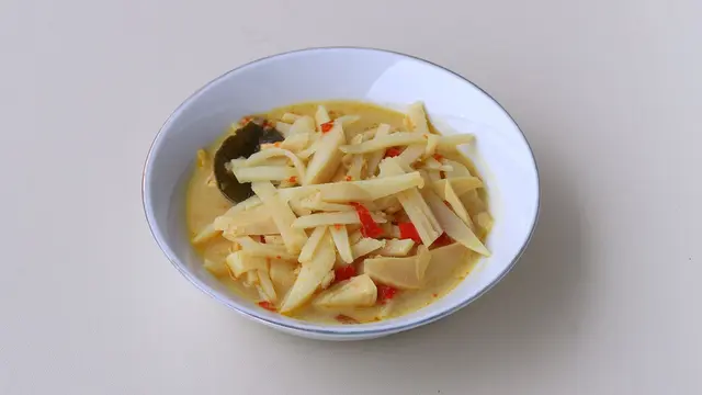 Ilustrasi sayur rebung