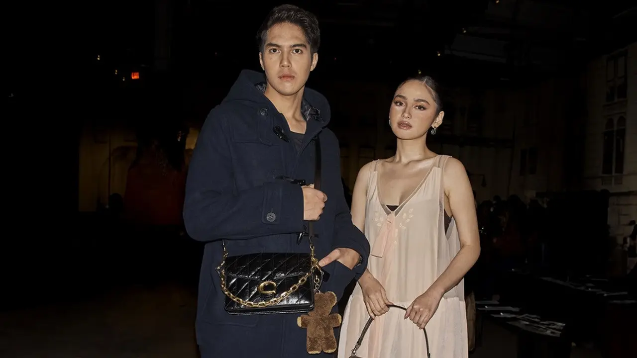 Gaya Couple Goals di NYFW 2026, Syifa Hadju Tampil Feminin dengan Dress Rp13 Juta-an, El Rumi Maskulin dengan Tas Charm Teddy Bear
