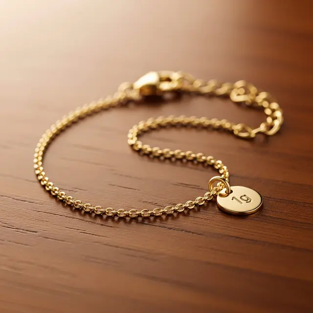 9 Gelang Emas Tipis 1 Gram Investasi Ringan untuk Remaja Putri, Pemanis Tampilan