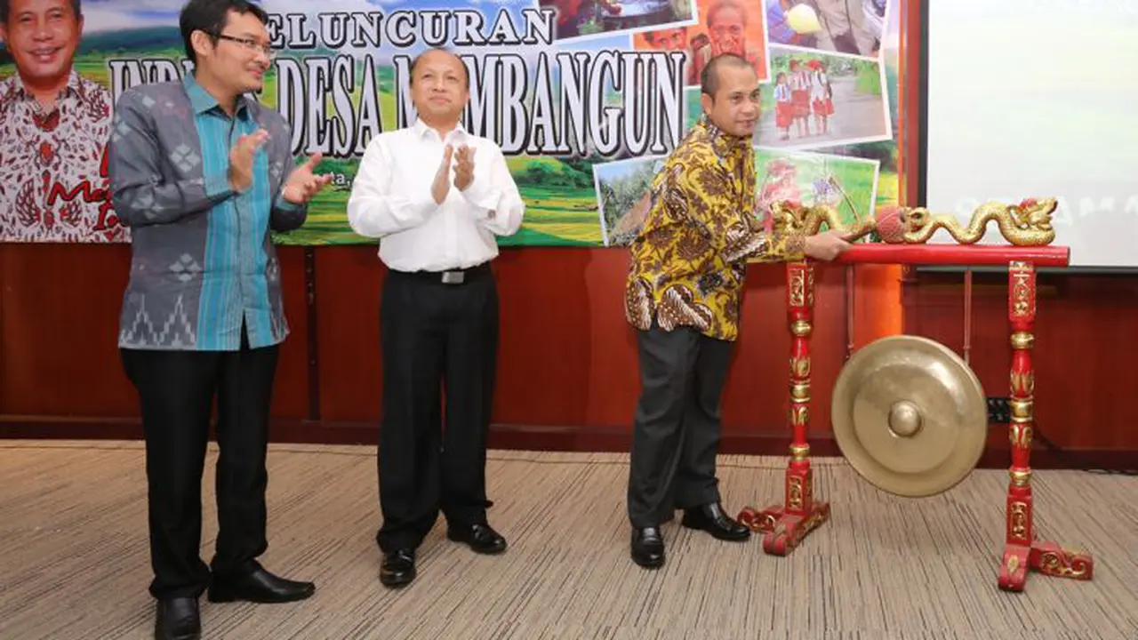 Luncurkan IDM, Menteri Marwan Ingin Pembangunan Desa Lebih Komprehensif.
