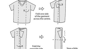 9 Cara Melipat Pakaian Ala Marie Kondo Wajib Diketahui Wanita Fimela Fimela Com