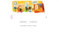 Google Doodle Tino Sidin, siapa dia? (Foto: Google Doodle, 25 November 2020)