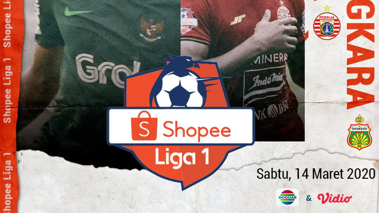Shopee Liga 1 - Bhayangkara FC Vs Persija Jakarta - Duel Pemain