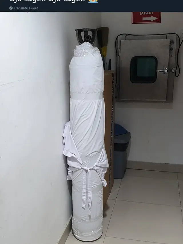 6 Penampakan Dikira Pocong Ini Bikin Kaget, Perlu Lihat Dua Kali
