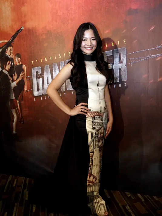 Eriska Rein untuk pertama kalinya berperan di film bergenre 'action' melalui aktingnya di film 'Gangster'. (Wimbarsana/Bintang.com)