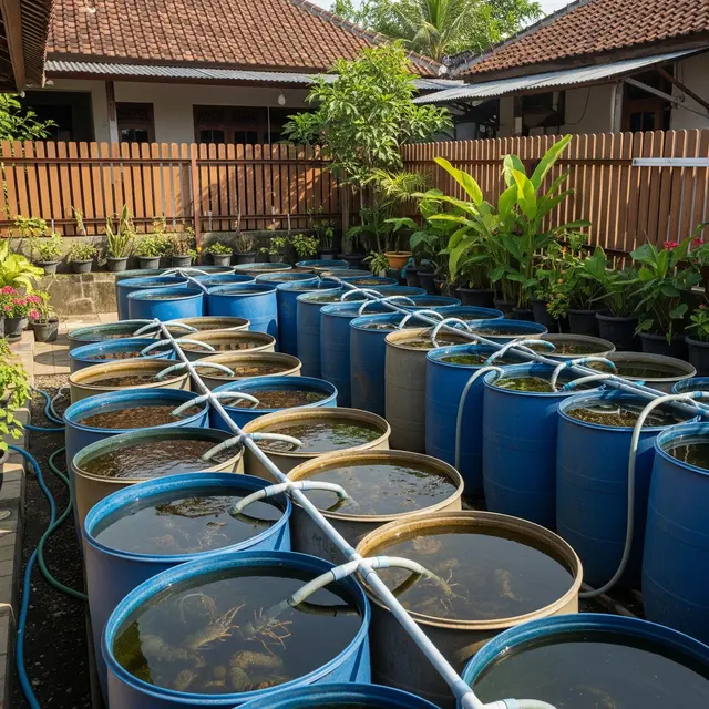 12 Ide Ternak Mini di Drum Plastik Bekas 100 Liter, Hemat Lahan dan Biaya