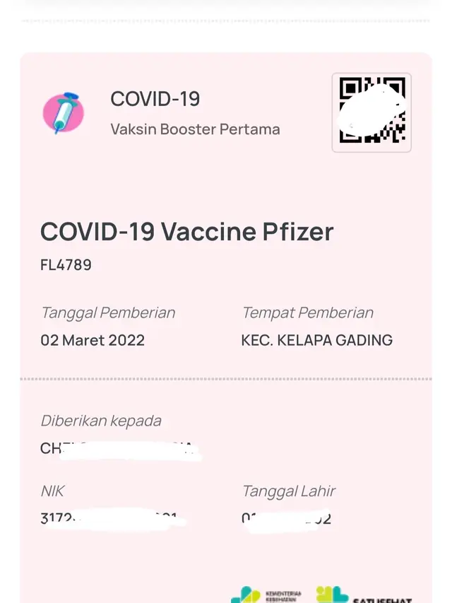 Aplikasi Satu Sehat Mobile.