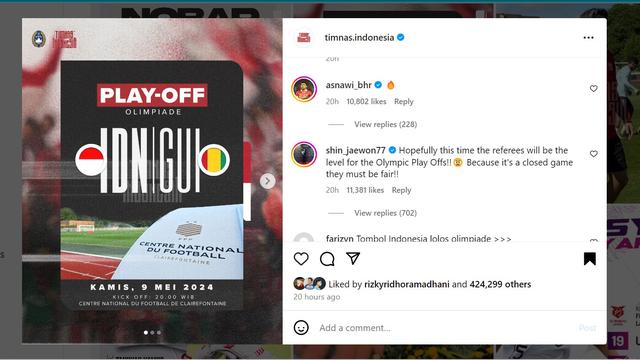 Komentar Shin Won-jae mengenai Timnas Indonesia U-23 Vs Guinea U-23