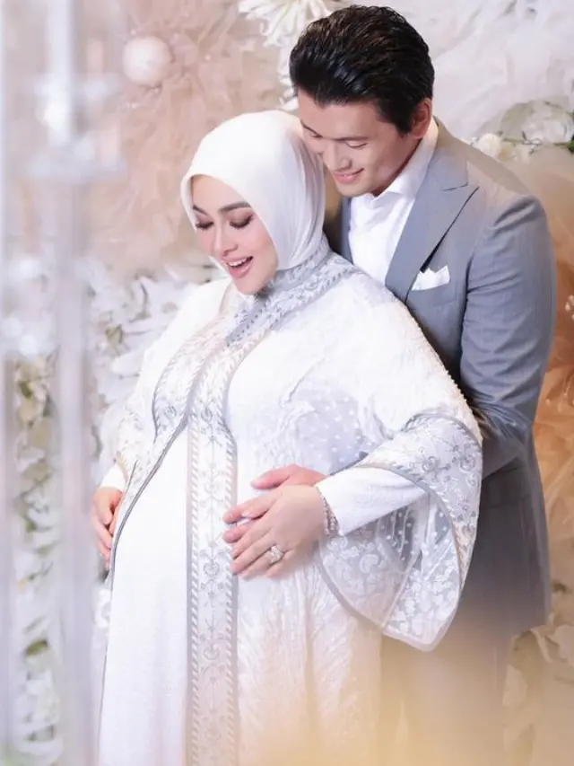 Syahrini saat Hamil 7 Bulan