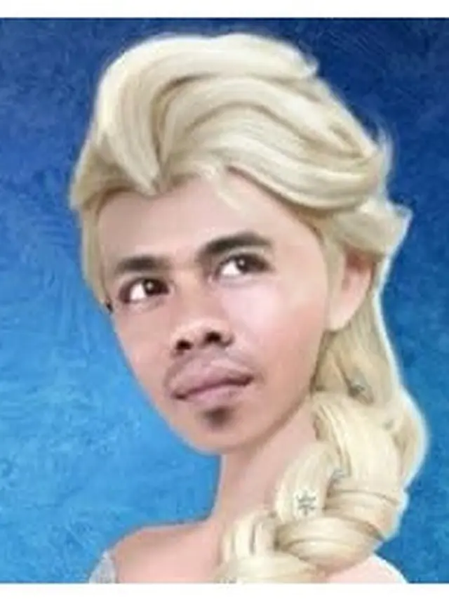Editan Foto Selebtwit Bergaya Mirip Perempuan Ini Bikin Gelak Tawa