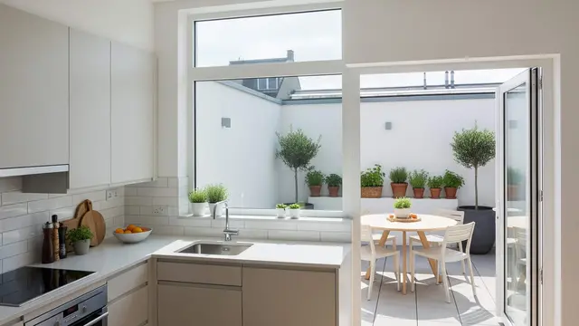 Model Teras Rumah Kecil Nyambung ke Dapur