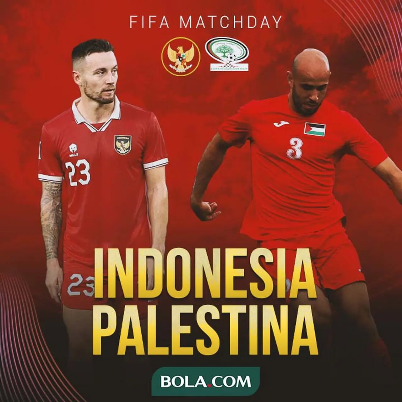 Perang Timnas Indonesia Vs Timnas Palestina: Nuansa Persib Bandung di ...