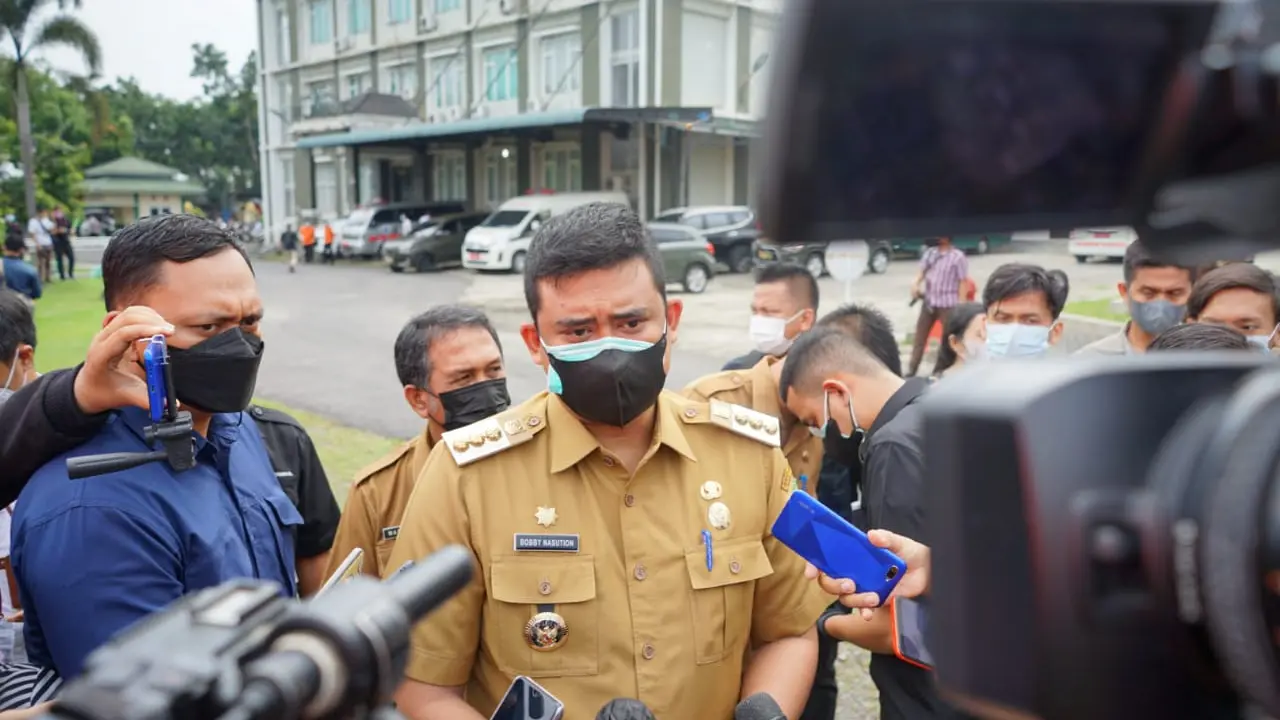 Bobby Nasution: Positif Covid-19 di Kota Medan Menurun, Masyarakat Harus Tetap Displin Prokes