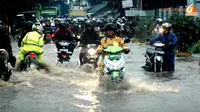 Petugas: Banjir di Jalan Pluit Bukan Dampak Pembukaan Pintu Air