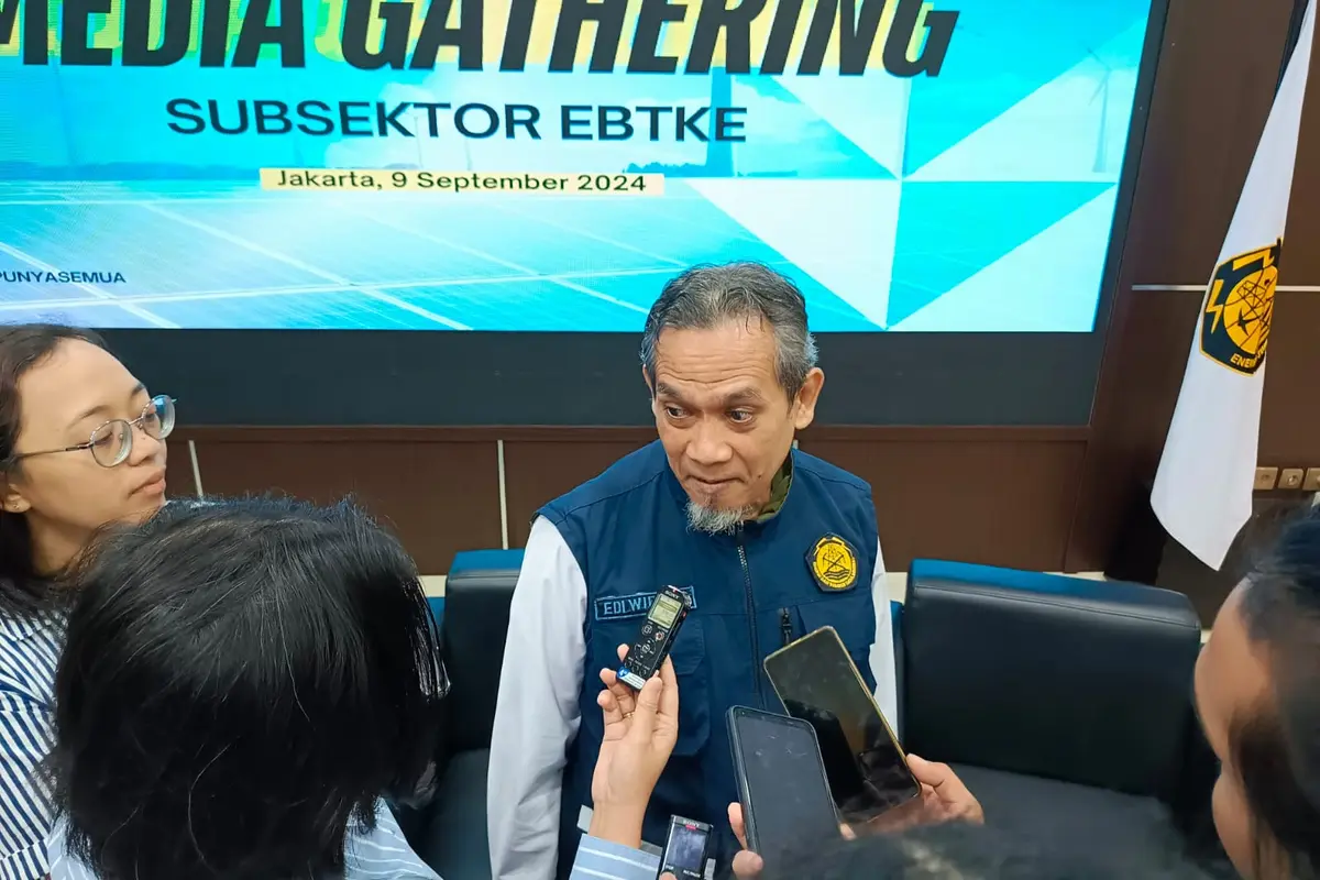 Direktur Bioenergi Direktorat Jenderal Energi Baru Terbarukan dan Konservasi Energi (EBTKE) Kementerian ESDM, Edi Wibowo. (Foto: tim bisnis)