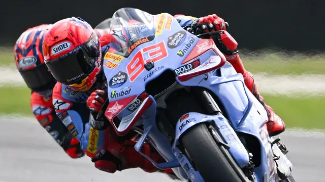 Foto: Performa Luar Biasa Marc Marquez saat MotoGP Australia 2024, Sempat Start Belepotan sebelum Finis Terdepan