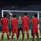 Para pemain Timnas Indonesia U-17 menggelar sesi latihan jelang duel melawan Vietnam U-17 pada lanjutan Piala AFF U-17 2026. (Bola.com/M. Iqbal Ichsan)