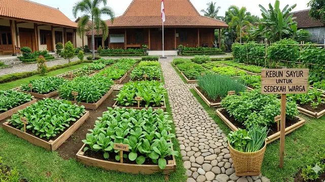 Ide Kebun Sayur untuk Sedekah Warga/Gemini