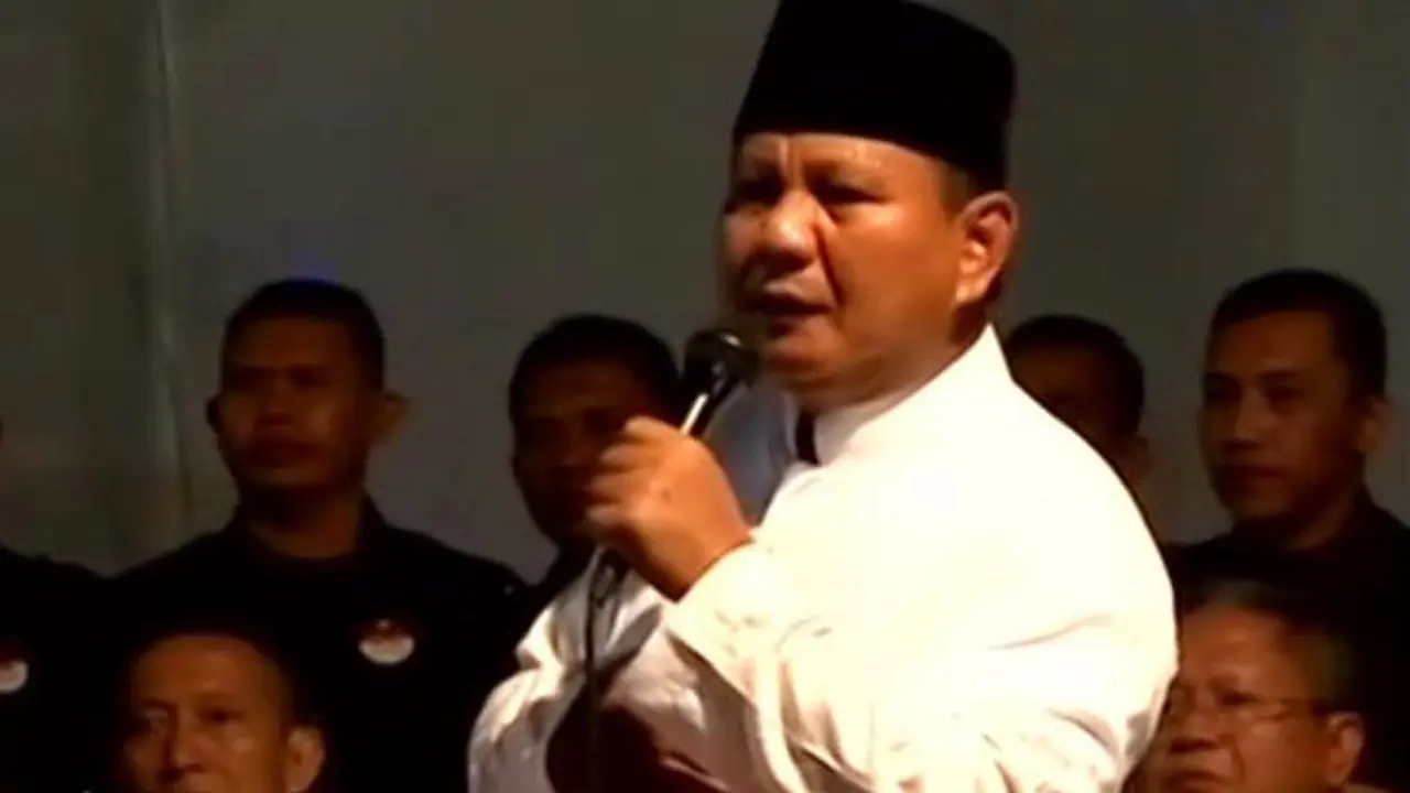 Prabowo Gelar Sahur