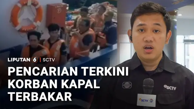 LIVE: Kondisi Terkini Evakuasi dan Pencarian Korban Kapal Terbakar di Perairan Sumenep