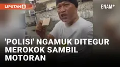 Ditegur Gegara Buang Abu Rokok Saat Motoran, Pria Ini Malah Ngaku Anggota Kepolisian