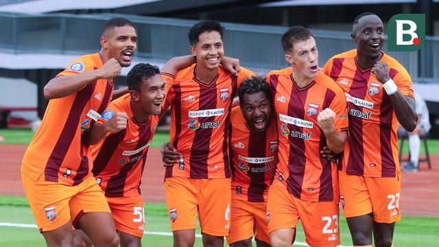 Foto: Mariano Peralta Tak Terbendung, Borneo FC Taklukkan Persita di BRI Liga 1