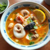 Seafood tomyum/gencraft/generated by ai