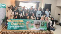 Generasi Z atau Gen Z di Jakarta Selatan untuk menyatakan dukungan terhadap Ketua Umum PKB Muhaimin Iskandar pada Pemilihan Umum atau Pemilu 2024 mendatang. (Ist)