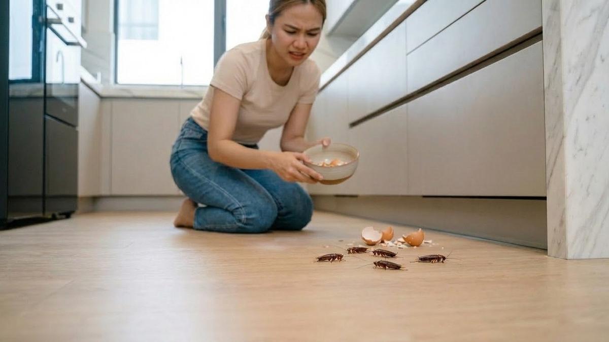Cara Mengusir Kecoa dengan Cangkang Telur, Trik Alami yang Ampuh