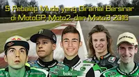 5 Pebalap Muda yang Diramal Bersinar di MotoGP, Moto2, dan Moto3 2016 (Bola.com/Samsul Hadi)