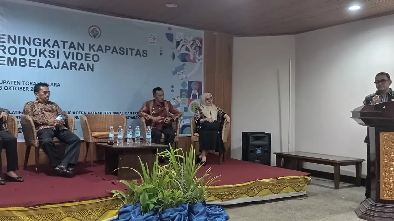 Penutupan pelatihan video Kemendesa PDTT di Toraja Utara. (Foto: Liputan6.com/Istimewa)