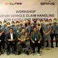 BRI Insurance (Brins) menggelar workshop bersama bengkel rekanannya pada 4-5 Juli 2022 di Bengkel Tekno, Jakarta. (ist)