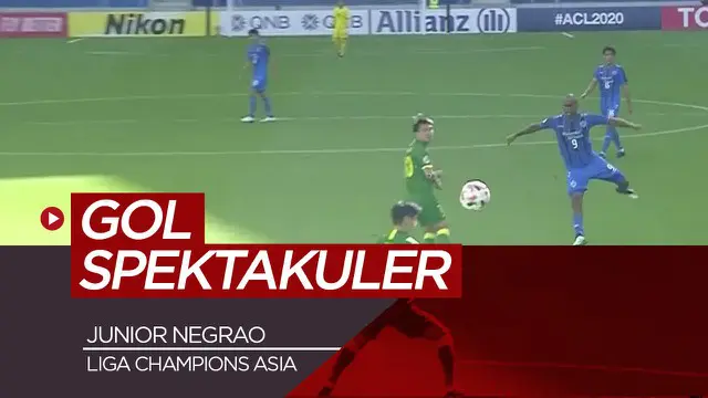 Berita video gol spektakuler dari pemain Ulsan, Junior Negrao saat melawan Beijing FC di Liga Champions Asia, Kamis (10/12/20).