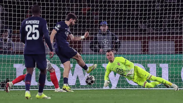 Foto: Juara Bertahan PSG Melaju ke Babak 16 Besar Liga Champions dengan Skor Imbang