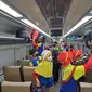 Jumlah penumpang di Daop 8 Surabaya terus meningkat. (Dian Kurniawan/Liputan6.com)