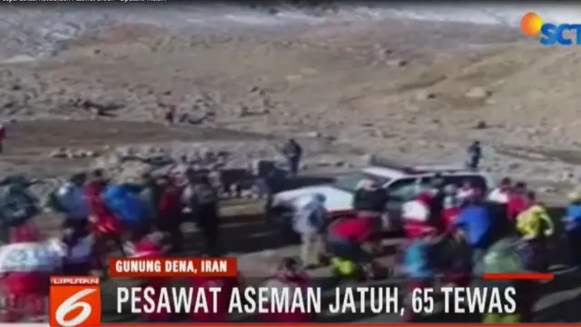 Korban kecelakaan pesawat Aseman Airlines dipastikan tewas, setelah Tim SAR menemukan lokasi jatuhnya pesawat di Gunung Dena, Iran.