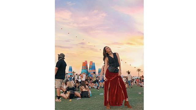 Tak Hadiri Resepsi Pernikahan Syahrini, Ini 7 Potret Luna Maya Liburan di Amerika